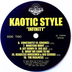DF0102 - Kaotic Style - Get Down Featuring Big Jaz - PRE-ORDER NOW!
