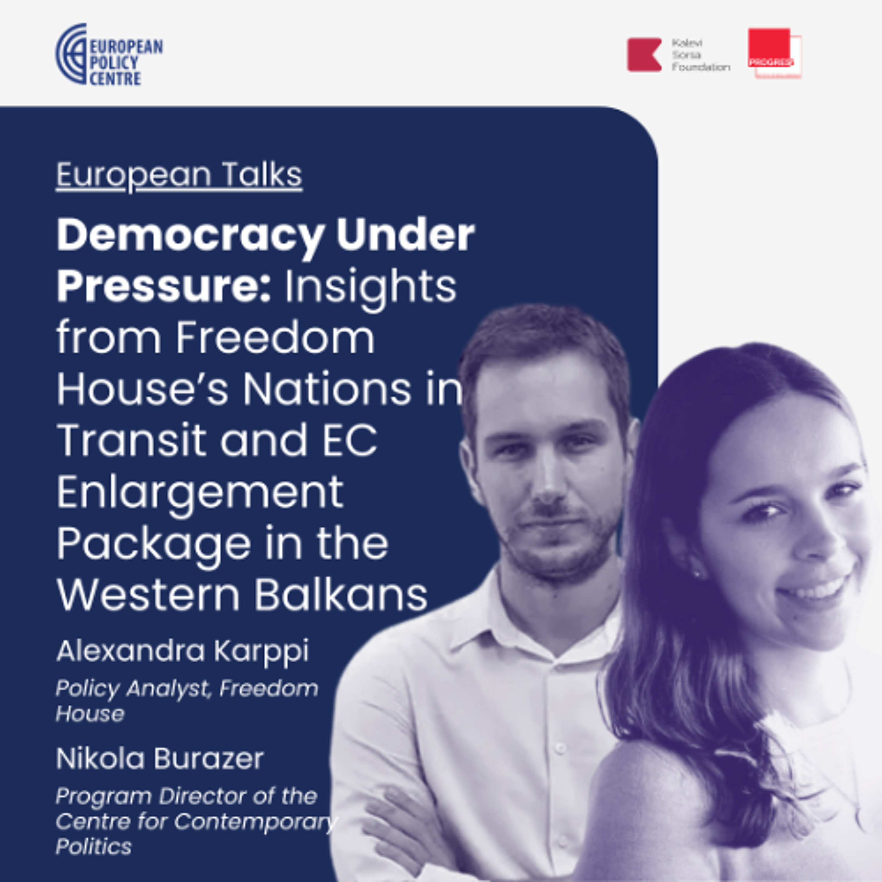 Democracy Under Pressure: Insights from Freedom House’s Nations in Transit and EC Enlargement Package in the Western Balkans episode artwork