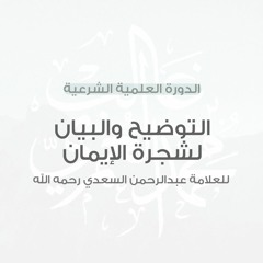 شرح كتاب التوضيح والبيان لشجرة الإيمان (2)