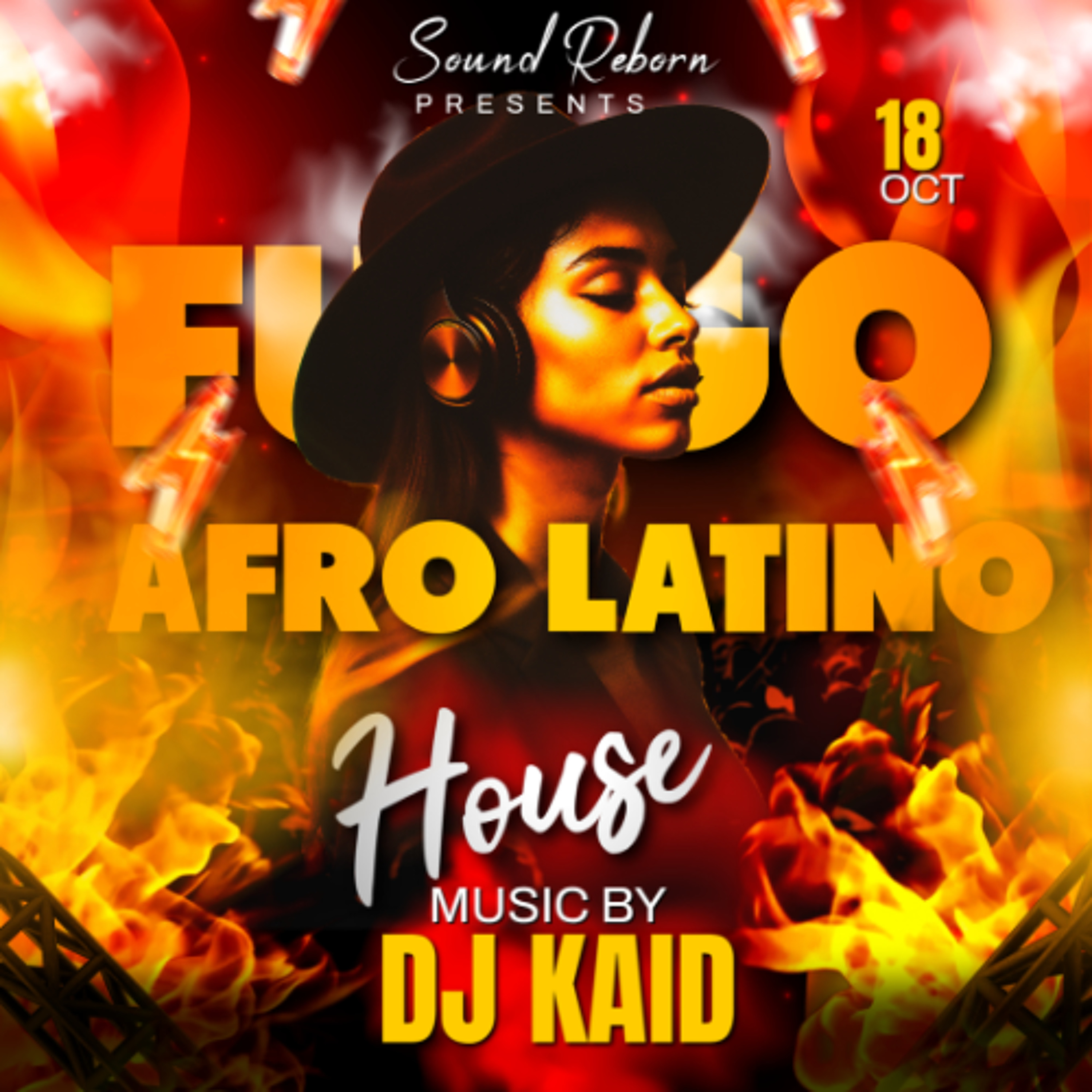 Sound Reborn Afro Latino House Oct 18 2025 episode artwork