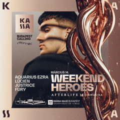 Aquarius Ezra  - Opening Set for Weekend Heroes (Afterlife) @KASSA (Budapest, 14 March 2025)