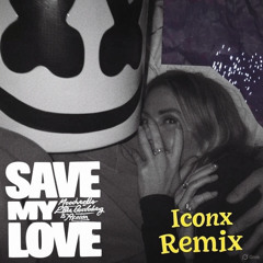 Marshmello, Ellie Goulding, AVAION - Save My Love (Iconx Remix)