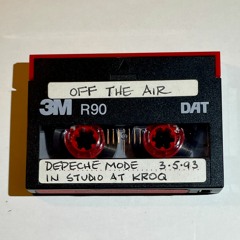 Depeche Mode At KROQ Los Angeles 3-5-1993