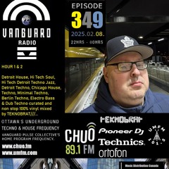 TEKNOBRAT On Episode 349 of Vanguard Pulse Radio - CHUO 89.1 FM , CJUM 101.5 FM - 2025.02.08th