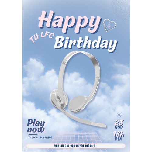FULL 3H ĐẶT ĐỘC QUYỀN THÁNG 9 ( HAPPY BIRTHDAY TÚ LFC 23.11.1999 ) TOÀN THẮNG ft TÚ LFC ).mp3