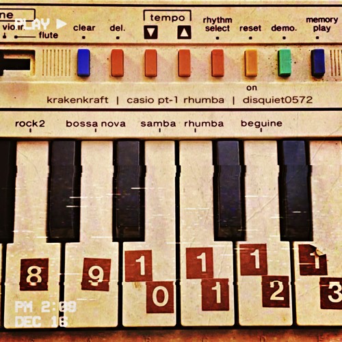 Casio PT-1 Rhumba 120bpm [disquiet0572]