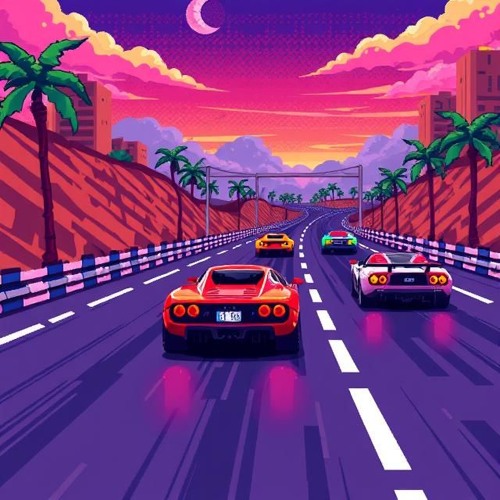 Racing Menu Screen (Video Game Scoring)