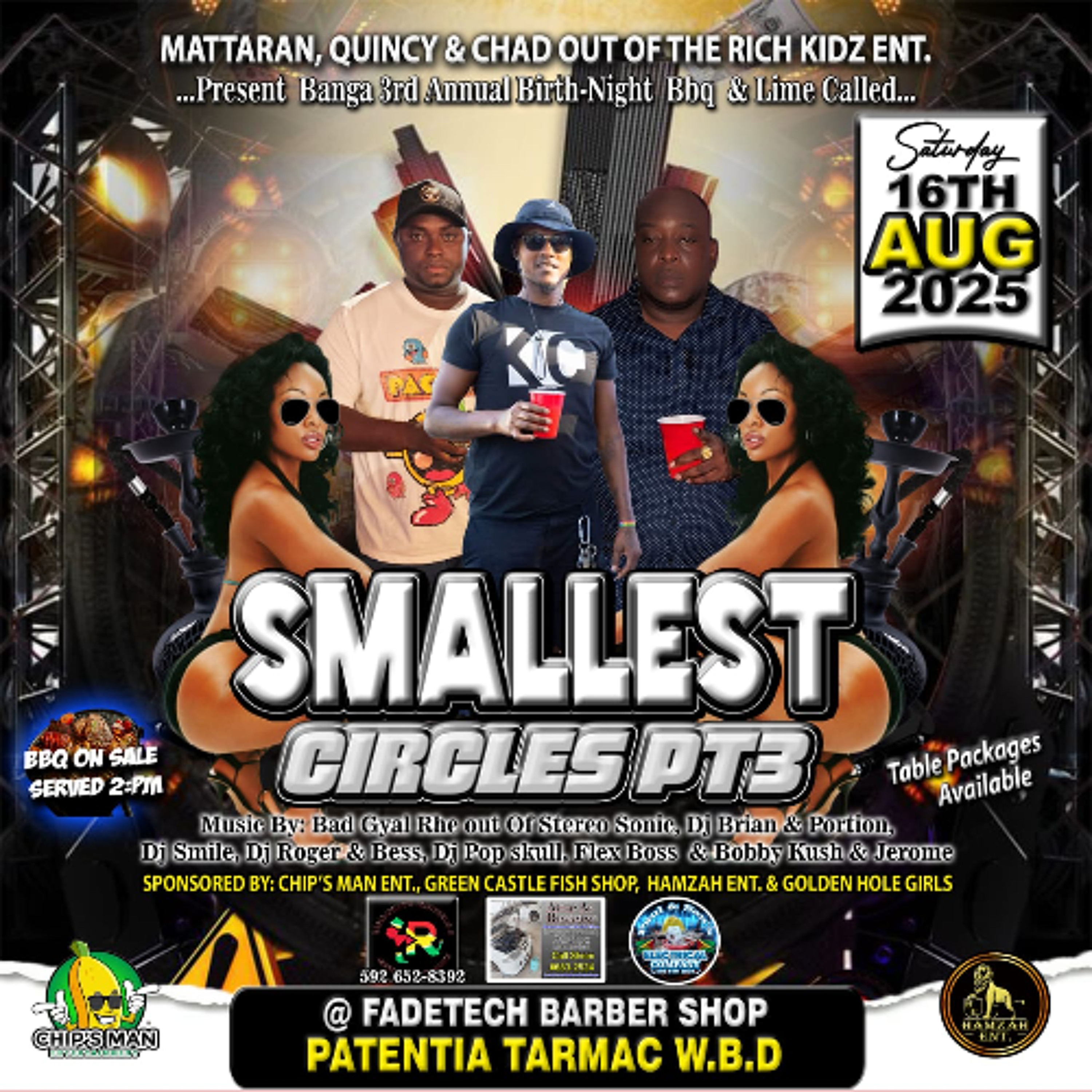 SMALLEST CIRCLE PT3 PROMO UPDATE BY DJ DELLON AKA HOTSKULL & BIGPAPA