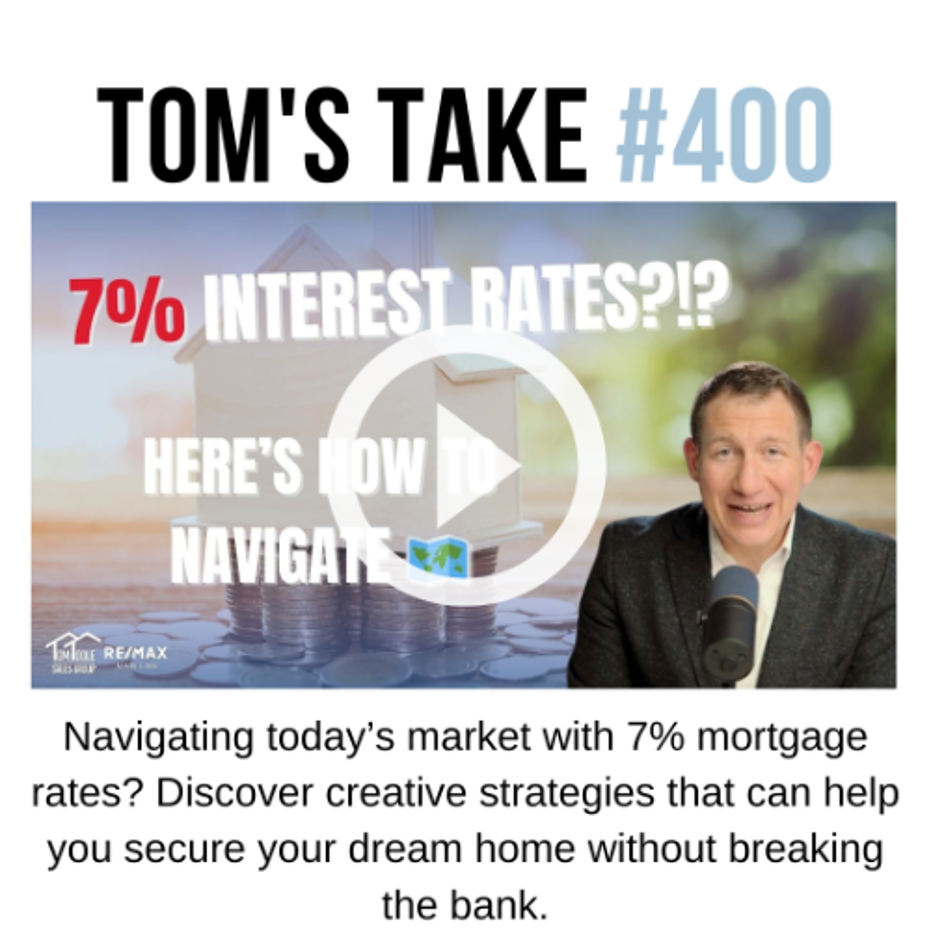 5 Ways to Navigate 7% Mortgage Rates in Today's Market episode artwork