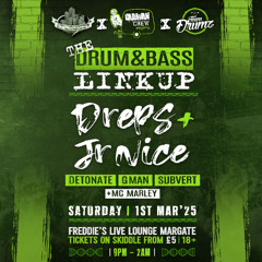 JrNice Ft Dreps @ The DnB LinkUp, March 2025
