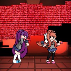 Left Unmonitored (Left Unchecked V2 but It's a Yuri and Monika Cover)