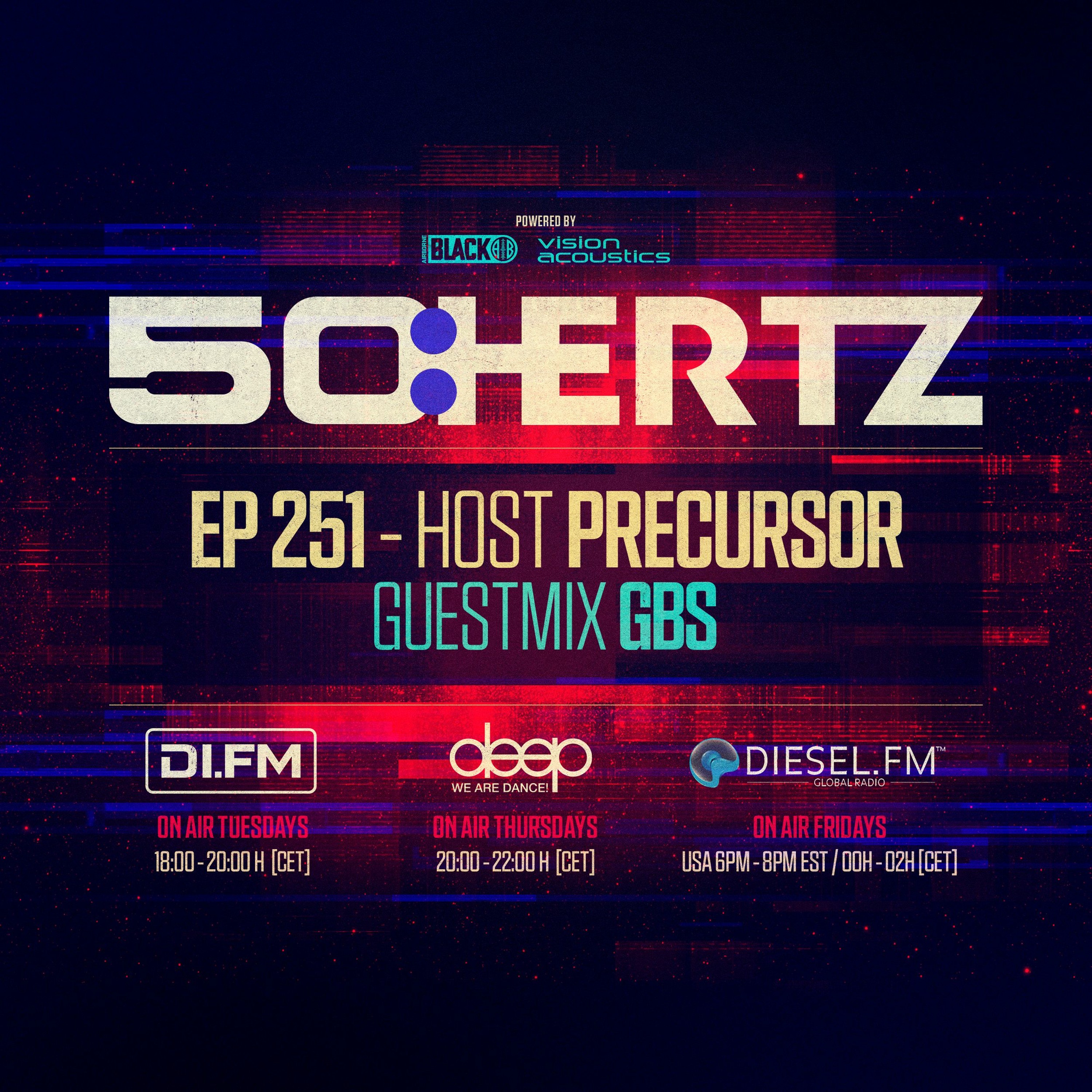 50:HERTZ #251 - Host PRECURSOR / Guest GBS (DI.FM / Diesel FM / Deep Radio)