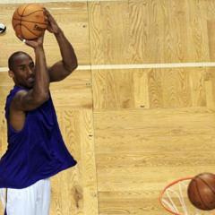 kobe in the gym