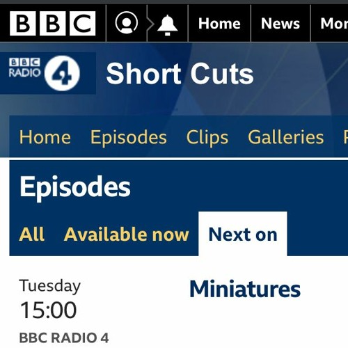 Stream BBC Radio 4 Short Cuts - An Acoustic Acclamation To Things Tiny by  Action Pyramid | Listen online for free on SoundCloud