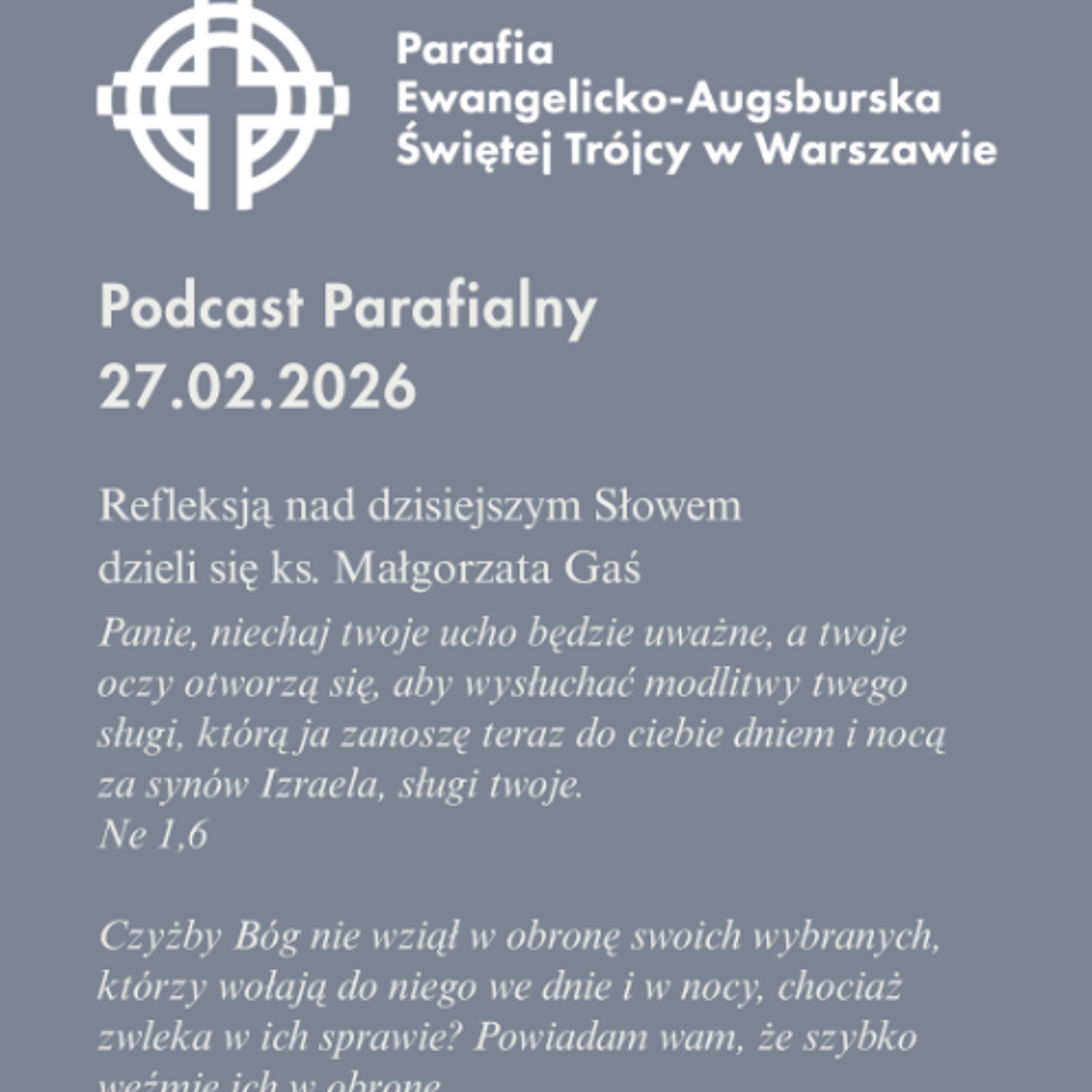 Poranek ze Słowem na dzień 27 luty 2026 episode artwork
