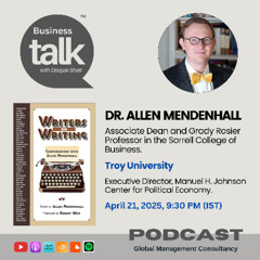 Exploring the Art of Writing: Dr. Allen Mendenhall’s Key Insights from Writers on Writing