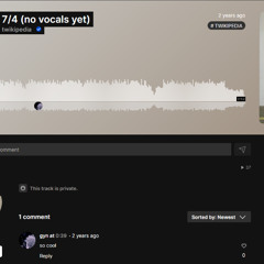 twikipedia - 7/4 (no vocals yet)