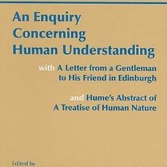 Download PDF/Epub An Enquiry Concerning Human Understanding: with Hume's Abstract of A Treatise of H
