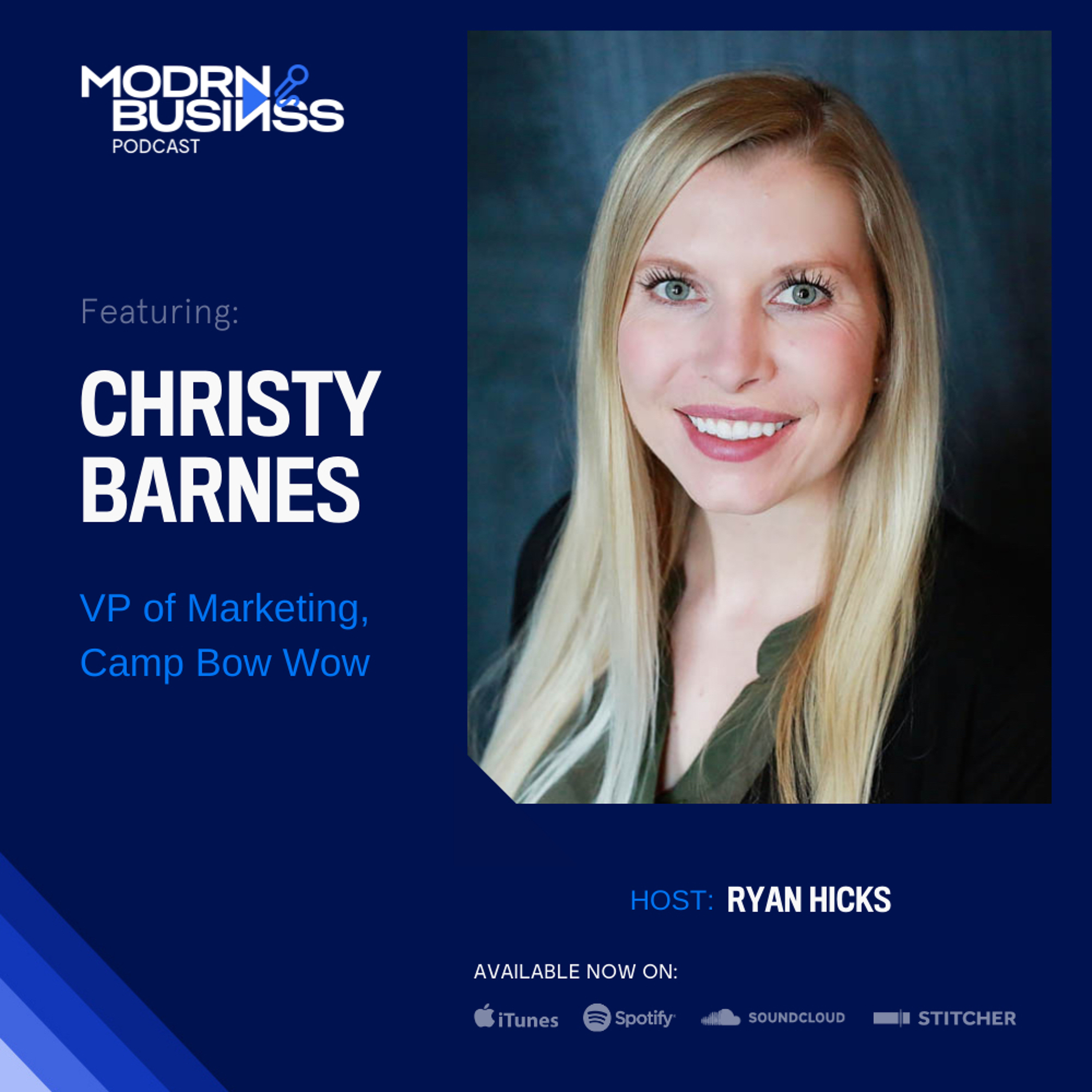 Christy Barnes, VP of Marketing of Camp Bow Wow