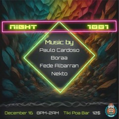 Fede Albarran - Afro/Latin DJ Set for Night 1001 - Poa Tiki Bar (Dec. 2023)