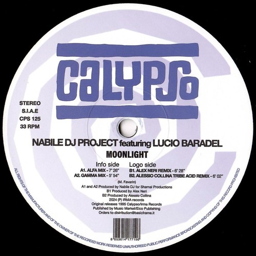 CPS125 / Nabile DJ Project feat. Lucio Baradel - Moonlight