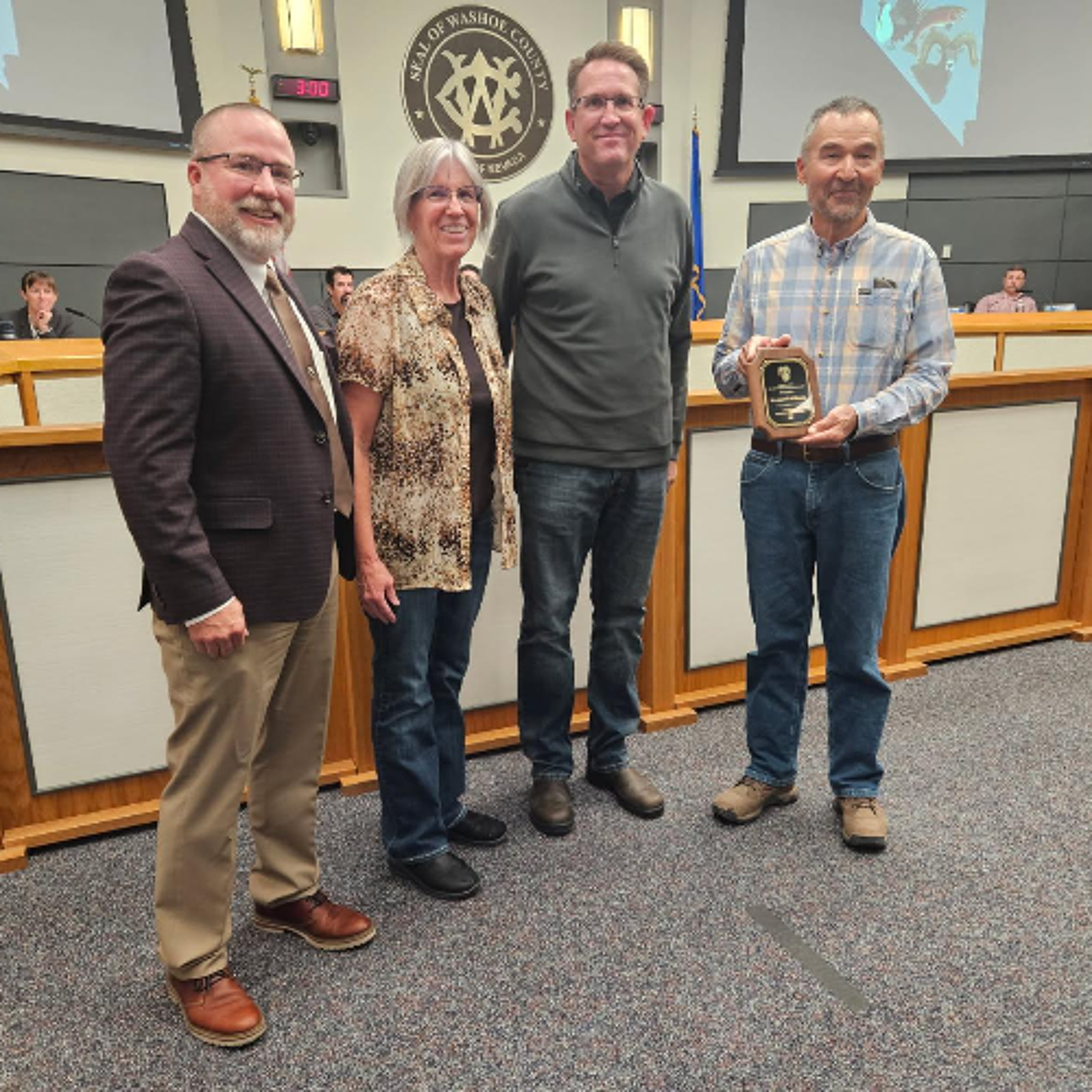 2024 Wayne E. Kirch Conservation Award Winners Ken and Jill Wilkinson