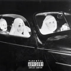 CALAMARI x FXXLIE92 - GXXNIES MASKED UP RIDING TILL THE WHEELS FALL OFF