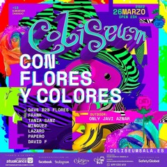 Tania Sanz @ Coliseum (26 Marzo 2022) Con Flores Y Colores