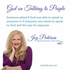 God on Talking to People