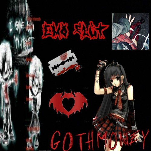 Red Anime Layout- Artsy Anime Girl Theme for Myspace