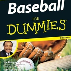 ( ETh ) Baseball for Dummies 3rd Edition by  Joe Morgan ( avH )