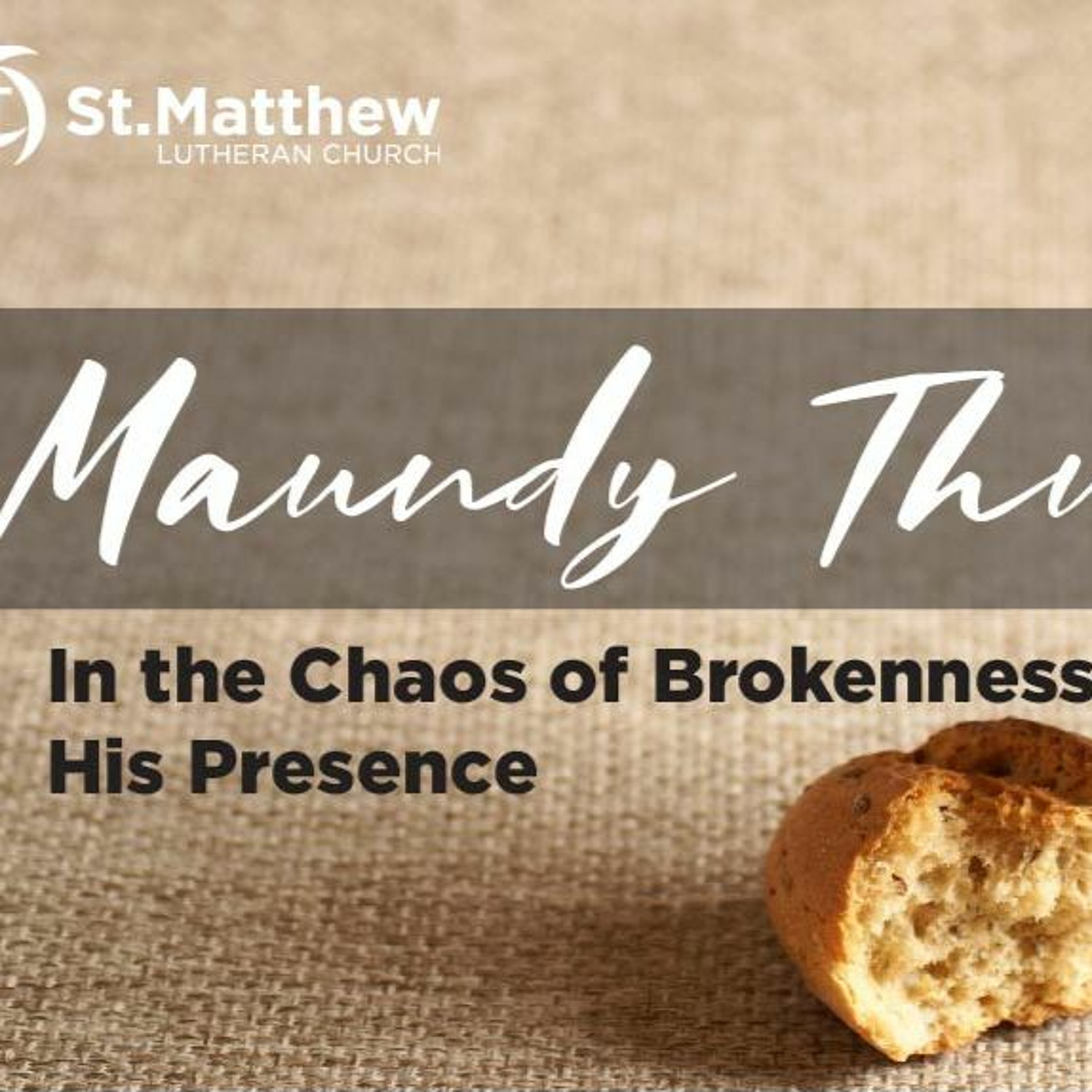In the Chaos of Brokenness...His Presence episode artwork