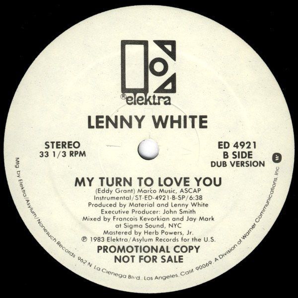 Lenny White - My Turn To Love You (François K Dub)