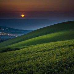 Piano Post Card IV - Le soleil se couche derrière les collines