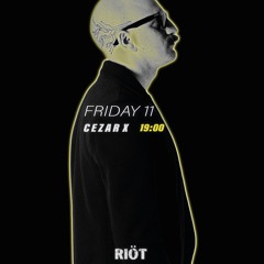 CezarX - Dj set Techno - 422 - TechnoMas & Riot.scampia