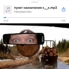 пункт назначения