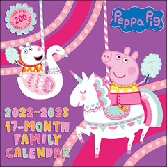 [DOWNLOAD] EPUB 🖊️ Peppa Pig 17-Month 2022-2023 Family Wall Calendar by  Hasbro [PDF