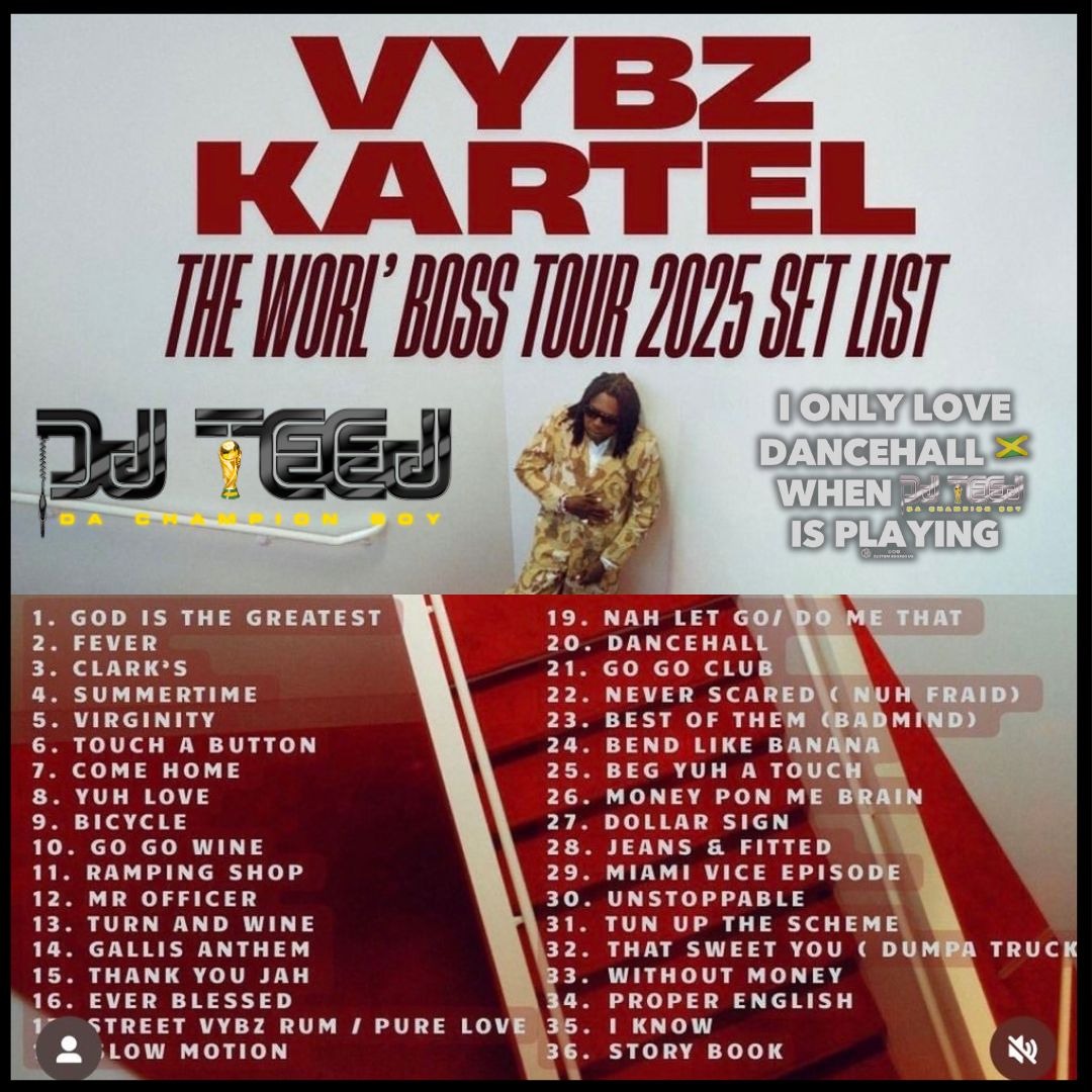 Stream DJ TEEJ PRESENTS: VYBZ KARTEL OFFICIAL UK 🇬🇧 SET-LIST