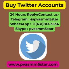Buy Twitter Accounts - PVA/Non-PVA Twitter Accounts | PDF