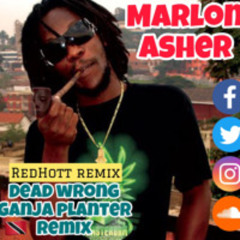 Ganja Planter-Marlon Asher(Dead Wrong Remix)DjReddhott