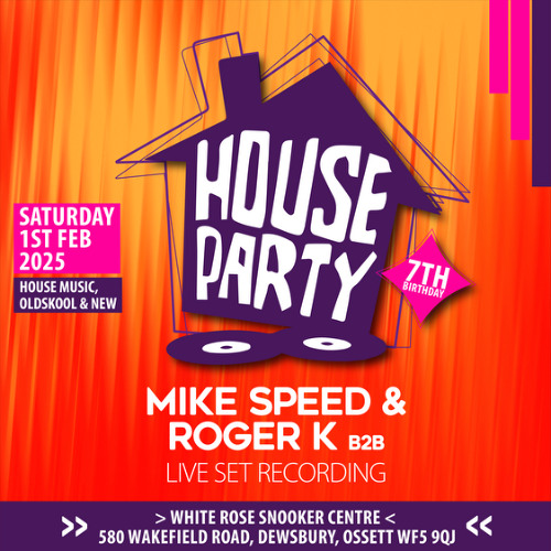 Mike Speed B2B Roger K | VVLHP House Party 7th Birthday | Live Recording | 01.02.25 | Set 6