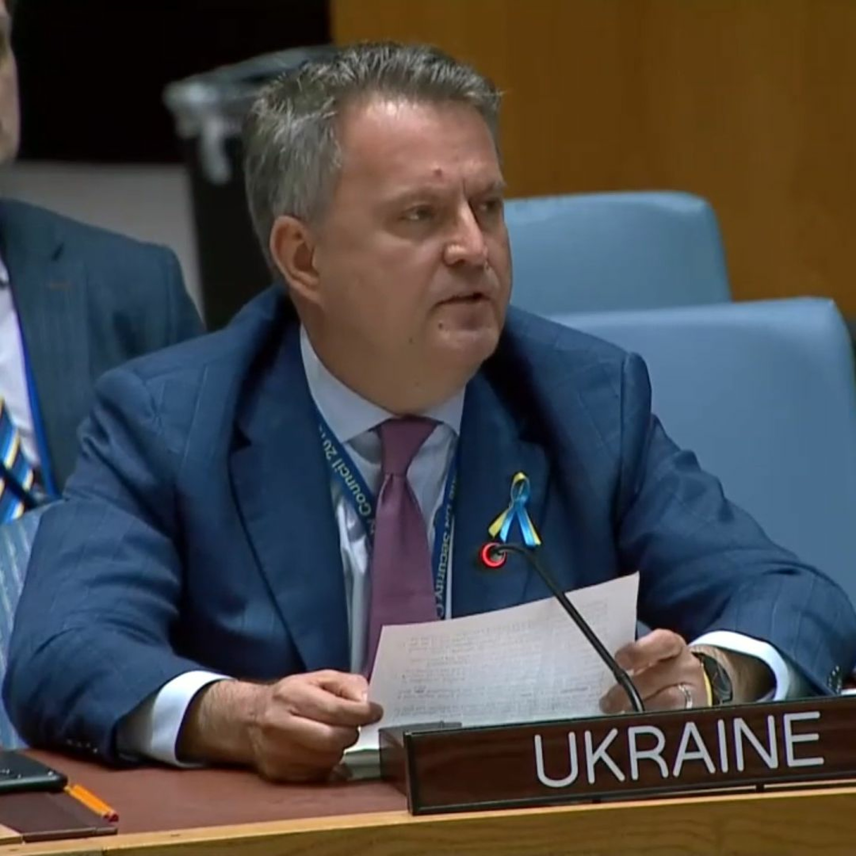 cover of episode War in Ukraine:  Ambassador of Ukraine to the UN Sergiy Kyslytsya comments on the Russia-Ukraine war