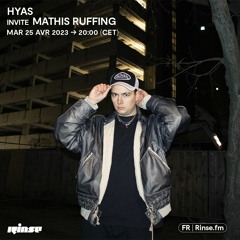 Hyas invite Mathis Ruffing - 25 Avril 2023