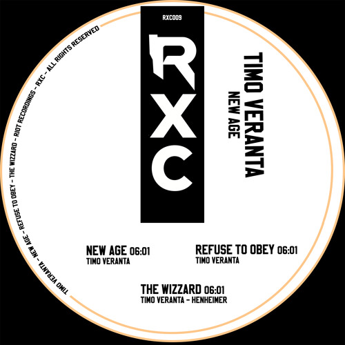RXC009 - Timo Veranta - Refuse To Obey [RXC]