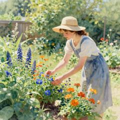 Days Painted in Tranquility