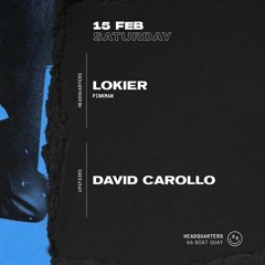 David Carollo at Headquarters (Upstairs) - 15.02.2020