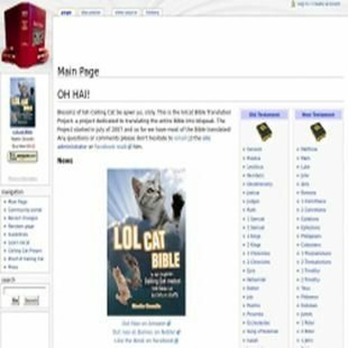 Stream Lolcat Bible Full Pdf Download from Peccenpistyo Listen online