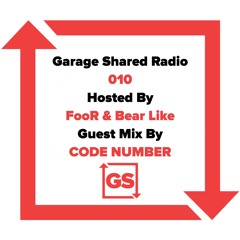 Garage Shared Radio 010 w/ Code Number