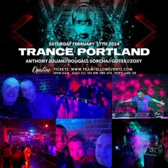Guest set for the “Trance Portland” show, Opaline, Portland, Sat, Feb 17th, 2024
