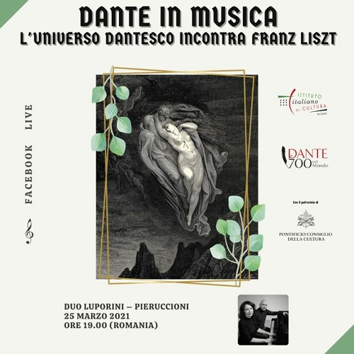 25 marzo: Dante in musica all’Istituto Italiano di Cultura di Bucarest